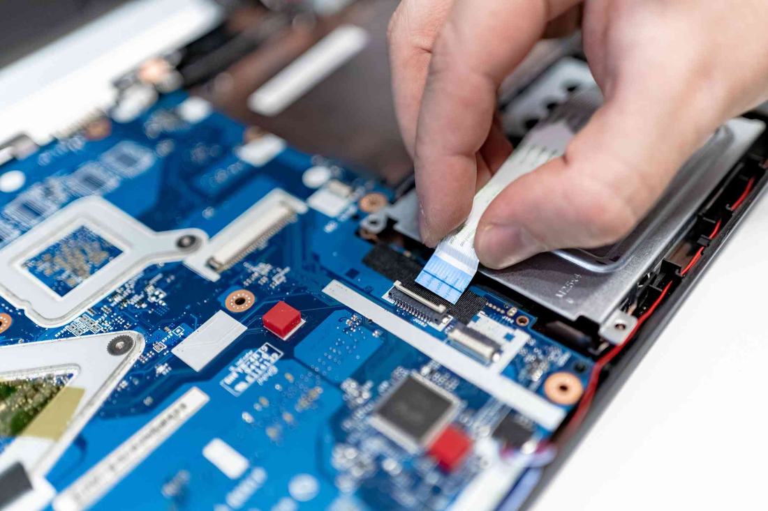 Laptop mainboard repair